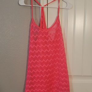 PINK Victoria Secret Hot Pink  Bathing Suit Cover